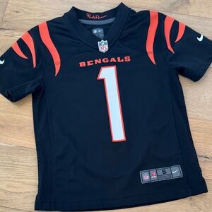 Nike Kids Ja’Marr Chase Bengals Jersey - Black and Orange